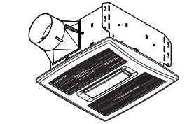 NuTone Exhaust Fan & Light