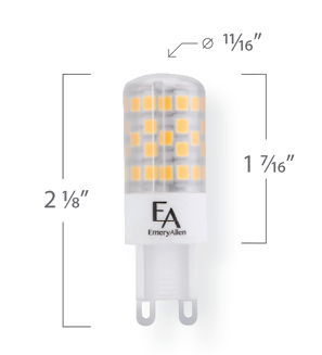 4.5watt G9 Base Lamp