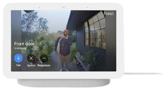 Google Nest Hub 7” Smart Display with Google Assistant (2nd Gen) - Chalk